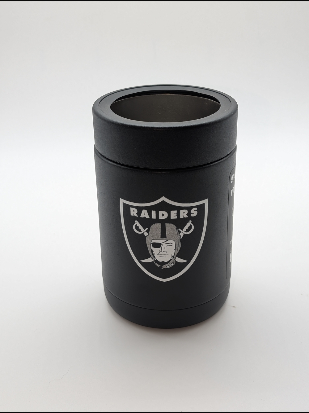 Las Vegas Raiders Black Can Coolie (Brand new)